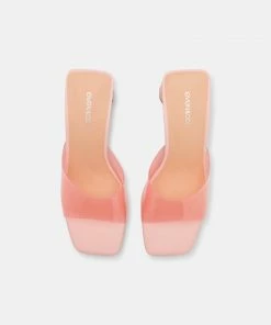 Even&Odd Heeled Mules - Pink -Even&Odd Sales Store 712842dbfd194a80b013c32edd2d1156