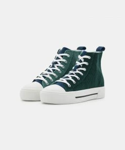 Even&Odd High-top Trainers - Dark Green/green/dark Blue -Even&Odd Sales Store 71f5581975334743aa1e2540cff95ab8