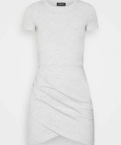 Even&Odd Jersey Dress - Mottled Light Grey 12 Even&Odd Jersey Dress - Mottled Light Grey -Even&Odd Sales Store 726233d5307b427184047424223c347d