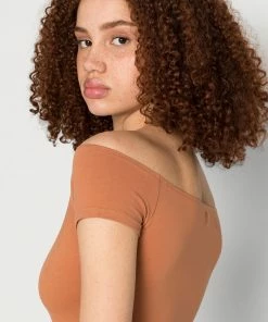 Even&Odd Jersey Dress - Brown -Even&Odd Sales Store 72e9e7c33d014b669891deb96aaf329a