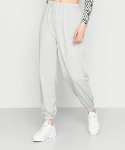 Even&Odd Tracksuit Bottoms - Mottled Light Grey