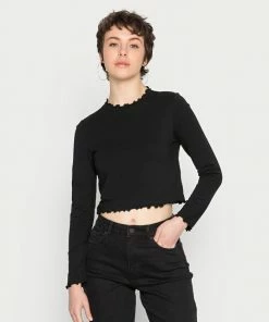 Even&Odd 2 PACK - Long Sleeved Top - Black/yellow -Even&Odd Sales Store 74338259d61c4a7cb928da3878666867