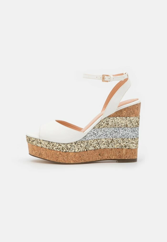 Even&Odd Platform Sandals - White 4 Even&Odd Platform Sandals - White - Image 2