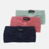 Even&Odd 3 PACK - Ear Warmers - Pink/mint/dark Blue