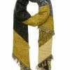 Even&Odd Scarf - Grey/yellow -Even&Odd Sales Store 747b168caf624a80baf6ffc4c17060a5