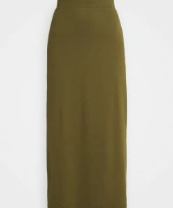 Even&Odd Maxi Skirt - Khaki -Even&Odd Sales Store 753fde32492f402ea2532860bb1d5230
