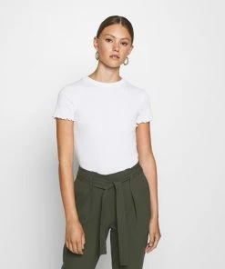 Even&Odd 2 PACK - Basic T-shirt - Black/white -Even&Odd Sales Store 754e32a9bbb34348b06bc63583ff7c2e