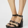 Even&Odd LEATHER - High Heeled Sandals - Black 1 Even&Odd LEATHER - High Heeled Sandals - Black -Even&Odd Sales Store 75834575d4034c9fb0347cb389a3129d