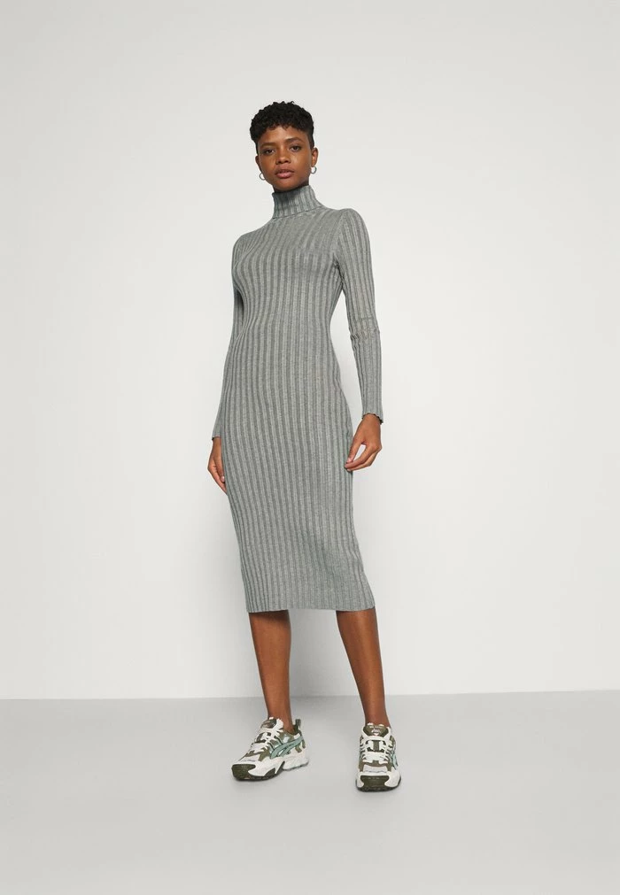 Even&Odd Shift Dress - Mottled Grey 3 Even&Odd Shift Dress - Mottled Grey