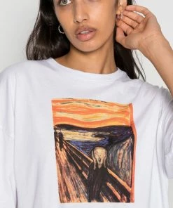 Even&Odd Print T-shirt - White -Even&Odd Sales Store 7798dde1fac8465c8ce3c50c0ca9de08