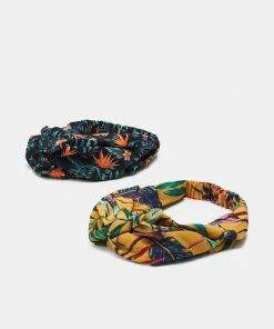 Even&Odd 2 PACK - Hair Styling Accessory - Black/mustard Yellow