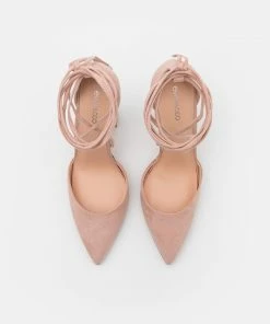 Even&Odd Lace-up Heels - Light Pink -Even&Odd Sales Store 7a730aea827b45aea447f16b2b42789f