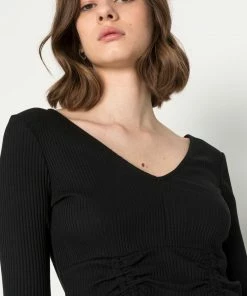 Even&Odd Long Sleeved Top - Black -Even&Odd Sales Store 7ae66e16515742b99403b64081612edf