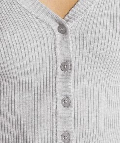 Even&Odd Cardigan - Mottled Light Grey -Even&Odd Sales Store 7b0c56cbb5a744e19792f2296b5001e9