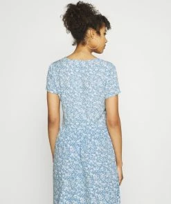 Even&Odd Day Dress - Blue/white -Even&Odd Sales Store 7c2e92410a814b299fa4ae650116ea84