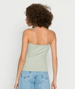 Even&Odd 2 PACK - Top - White/green -Even&Odd Sales Store 7de962c5d4e4465a8eff0b3632c312dc