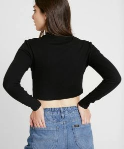 Even&Odd 2 PACK - Long Sleeved Top - White/black -Even&Odd Sales Store 7ded5dc33e3d4248946c301a4e683638