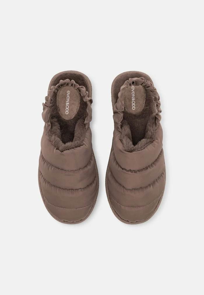 Even&Odd Slippers - Taupe 8 Even&Odd Slippers - Taupe - Image 6