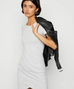 Even&Odd Jersey Dress - Mottled Light Grey 11 Even&Odd Jersey Dress - Mottled Light Grey -Even&Odd Sales Store 7fd7aea0d1ca4c2f890251e33845dbb4