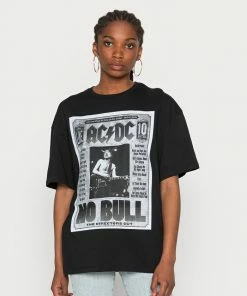 Even&Odd Print T-shirt - Black
