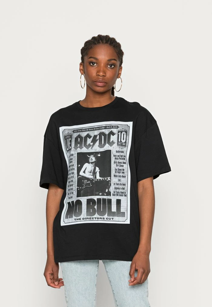 Even&Odd Print T-shirt - Black 3 Even&Odd Print T-shirt - Black