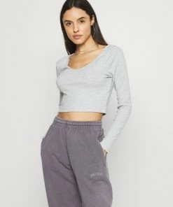 Even&Odd 3 PACK - Long Sleeved Top - Black/white/grey -Even&Odd Sales Store 807ef1581ba94a3eac904f9809ab8b97