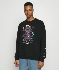Even&Odd UNISEX - OVERSIZED SWEATSHIRT - Sweatshirt - Black