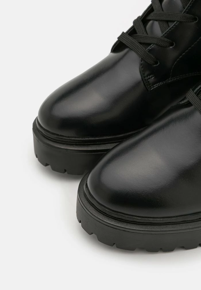 Even&Odd Lace-up Boots - Black 8 Even&Odd Lace-up Boots - Black - Image 6