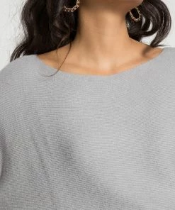 Even&Odd Jumper - Mottled Light Grey -Even&Odd Sales Store 837efa00dcfa46a9bedb1107fac73120