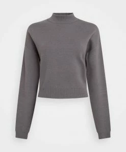 Even&Odd Jumper - Mottled Dark Grey -Even&Odd Sales Store 83fd4b0a02e1417b81b22ff47188c6fd