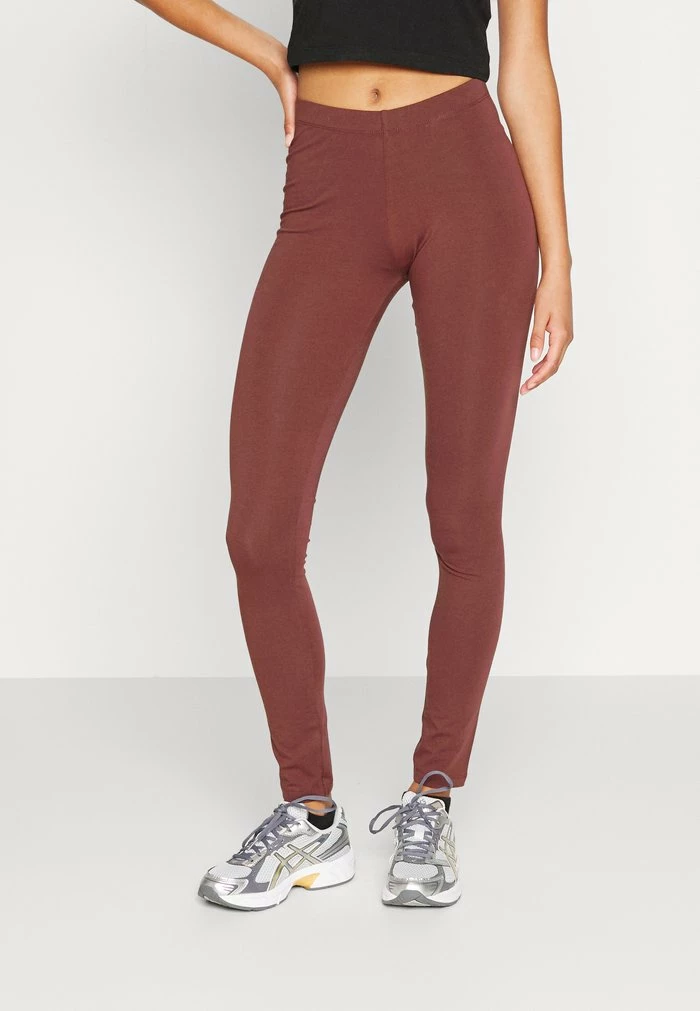 Even&Odd 2 PACK - Leggings - Trousers - Black/dark Brown 6 Even&Odd 2 PACK - Leggings - Trousers - Black/dark Brown - Image 4