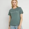 Even&Odd Print T-shirt - Green -Even&Odd Sales Store 8450b948260447988a113e6df48ffb80