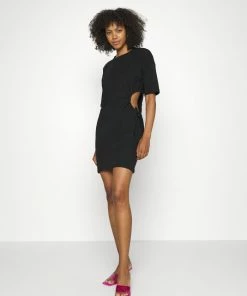 Even&Odd Jersey Dress - Black -Even&Odd Sales Store 857a17f91fde495389e138a4537bc3d1
