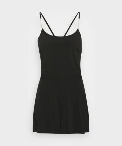 Even&Odd CHAIN STRAPS GOING OUT PLAYSUIT - Jumpsuit - Black/silver -Even&Odd Sales Store 85a9992188db4c0892e38e6093eff202