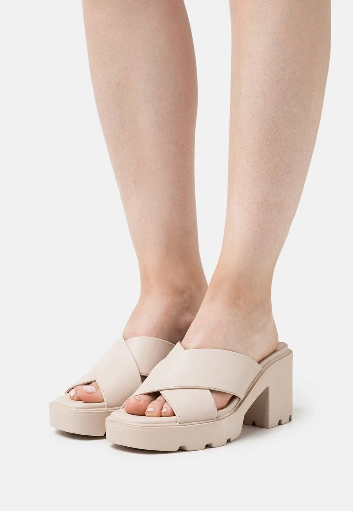 Even&Odd Heeled Mules - Off-white 3 Even&Odd Heeled Mules - Off-white
