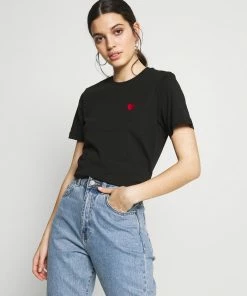 Even&Odd 2PACK - Basic T-shirt - White/black -Even&Odd Sales Store 869fde4af0ec4265a8c40d8cfb11d080