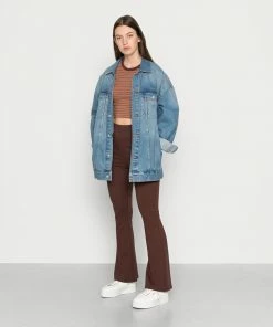 Even&Odd Leggings - Trousers - Dark Brown -Even&Odd Sales Store 8825f5564814426a9b8a6b82c1021197