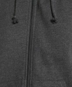 Even&Odd Zip-up Sweatshirt - Mottled Dark Grey -Even&Odd Sales Store 8a0bb1829ffe4d89bab7addfc29e02cf