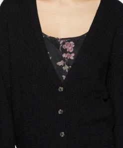 Even&Odd Cardigan - Black -Even&Odd Sales Store 8a3680329a7d44f9b101d44ce2522a2d