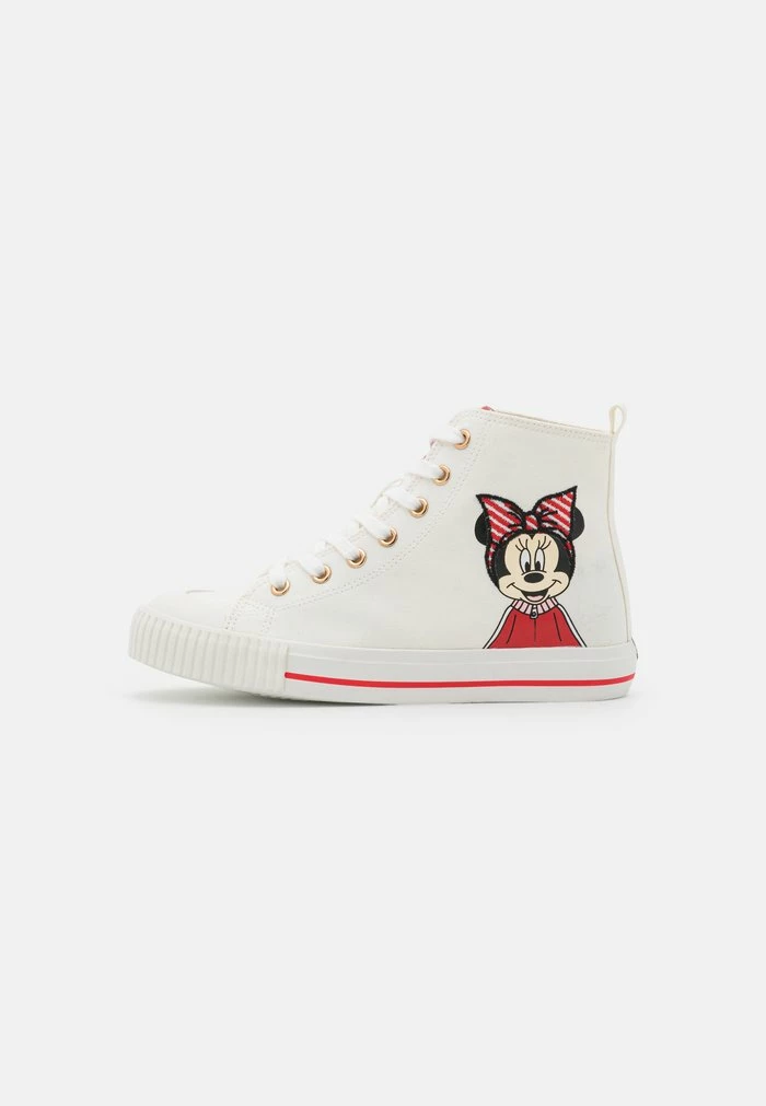 Even&Odd DISNEY MINNIE MOUSE - High-top Trainers - White/red 4 Even&Odd DISNEY MINNIE MOUSE - High-top Trainers - White/red - Image 2