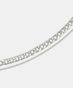 Even&Odd Necklace - Silver-coloured -Even&Odd Sales Store 8b5ec4ec32d9462da80ab4f05096a1c5