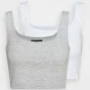 Even&Odd 2 PACK - Top - White/light Grey 1 Even&Odd 2 PACK - Top - White/light Grey -Even&Odd Sales Store 8b8253805f5b4deea86617af60ff35b4