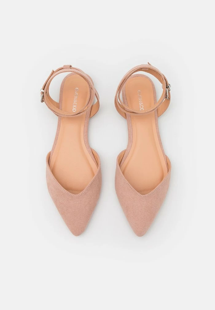 Even&Odd Slingback Ballet Pumps - Light Pink 8 Even&Odd Slingback Ballet Pumps - Light Pink - Image 6
