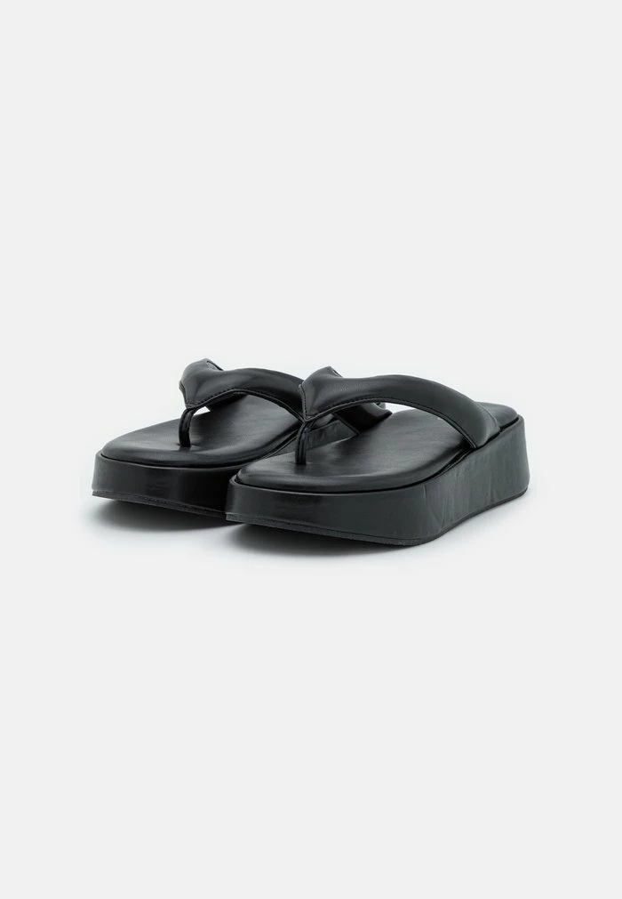Even&Odd T-bar Sandals - Black 5 Even&Odd T-bar Sandals - Black - Image 3