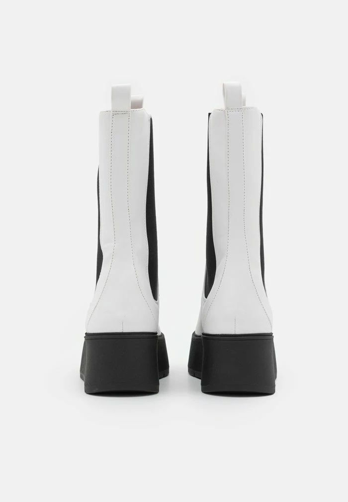 Even&Odd Platform Boots - White 6 Even&Odd Platform Boots - White - Image 4