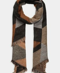 Even&Odd Scarf - Copper/black/grey
