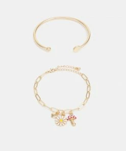 Even&Odd 2 PACK - Bracelet - Gold-coloured
