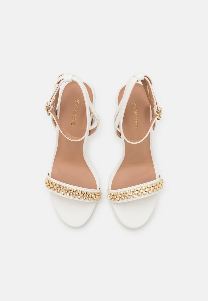 Even&Odd High Heeled Sandals - White 8 Even&Odd High Heeled Sandals - White - Image 6