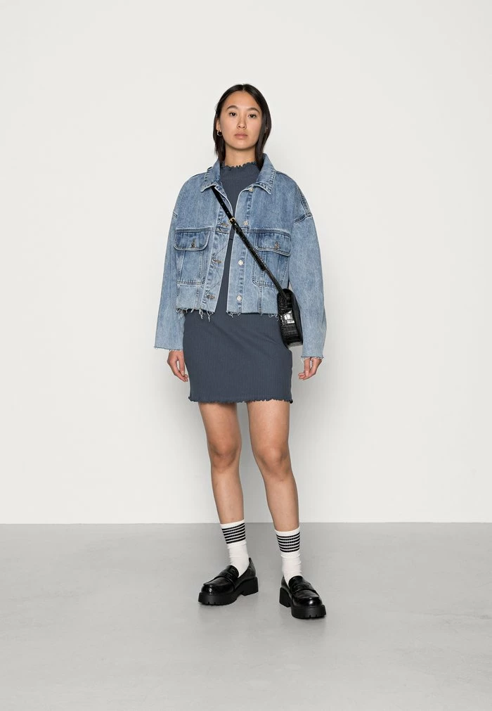 Even&Odd Day Dress - Dark Blue 4 Even&Odd Day Dress - Dark Blue - Image 2