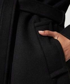 Even&Odd Classic Coat - Black -Even&Odd Sales Store 8f29a89466bb49768e4122c239215266